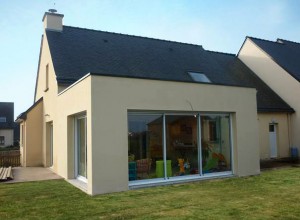 Extension de maison dans les Hautes-Alpes